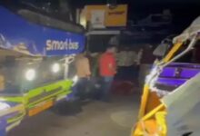 Road accident: Bus hits auto-rickshaw; 7 dead, 6 injured including 4 children.