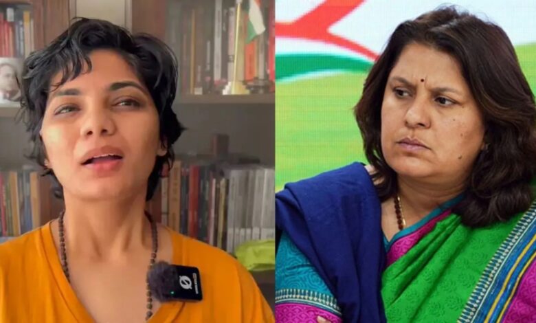 FIR lodged against Supriya Shrinate and Neha Singh Rathore in Raipur; accused of passing off an old video as one from Independence Day.