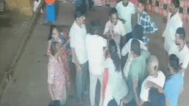 Two BJP-linked factions clash: New video of assault on female leader goes viral; cases registered against both sides.
