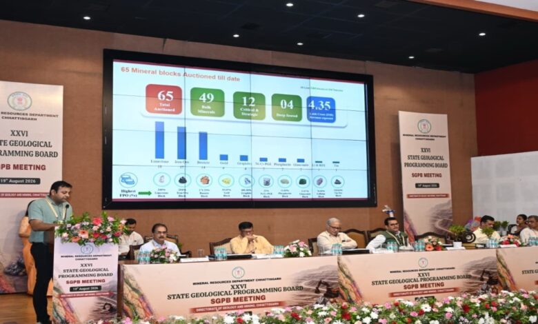45 mineral exploration projects approved in Chhattisgarh