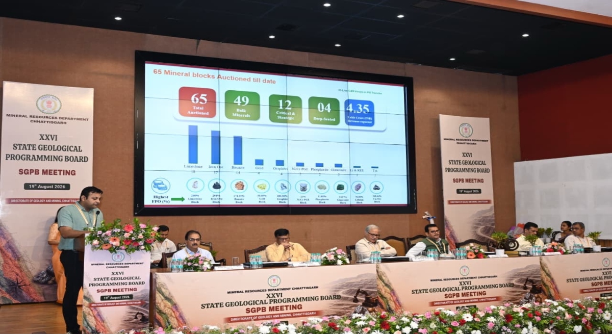 45 mineral exploration projects approved in Chhattisgarh