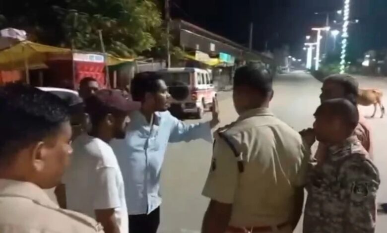 Uproar in Kanker over overtaking incident: Congress MLA's son accused of assaulting bus driver and conductor.