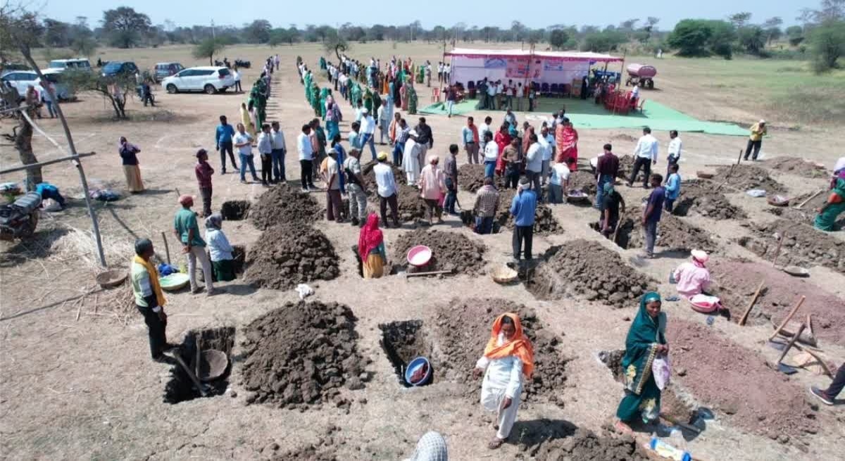 Major achievement in groundwater conservation in Chhattisgarh