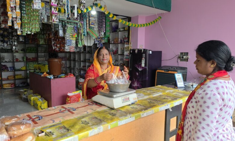 Women's group receives ₹1 lakh loan; grocery and cosmetics shop transforms their lives.