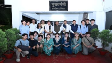 Japanese students met CM Sai; discussions held on education, technology, and culture.