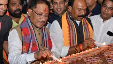 Over 1.5 crore ‘Aashirwad Diyas’ lit in Chhattisgarh.
