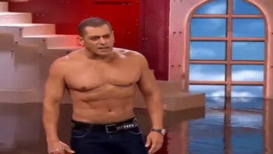 Salman lashes out over trolling of Katrina: Says he was also called old; takes off shirt and shows off abs on the show.