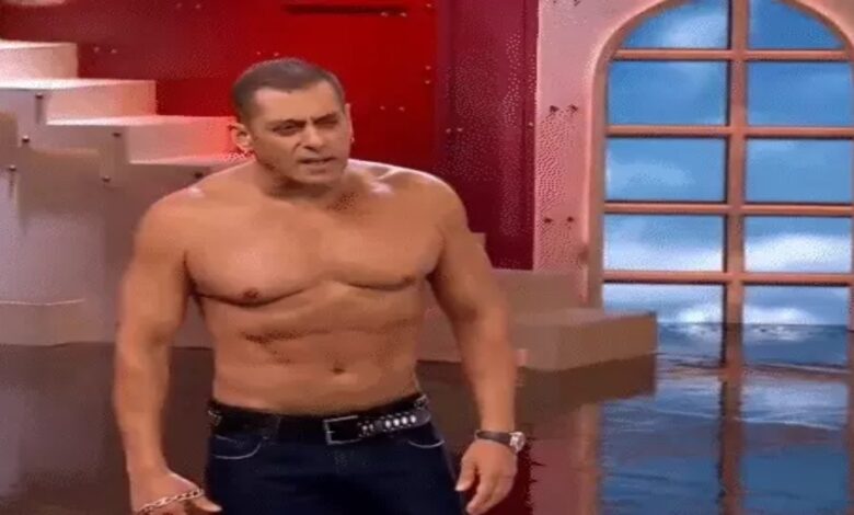 Salman lashes out over trolling of Katrina: Says he was also called old; takes off shirt and shows off abs on the show.
