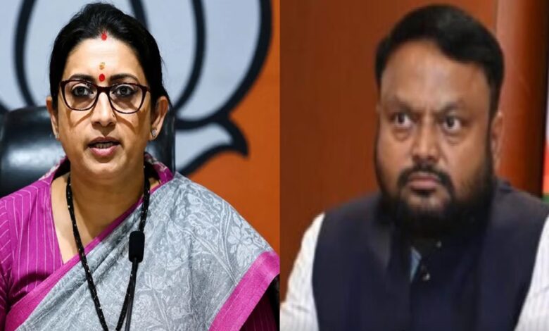 Smriti Irani appointed Chhattisgarh BJP in-charge; Siddharth Shambhu named co-in-charge.