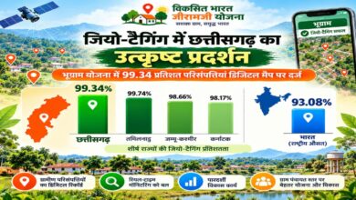 Major achievement for Chhattisgarh in the Bhugram campaign: 99.34% of assets geo-tagged.