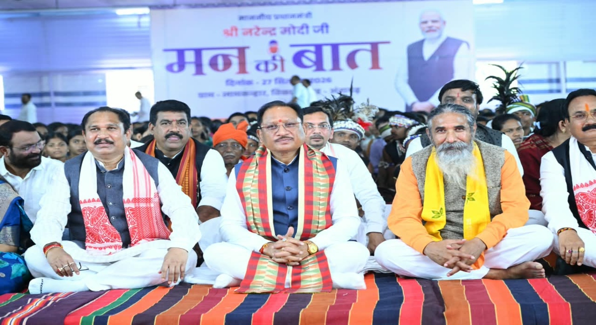 New avenues of development are opening up peacefully in Naxal-affected areas: CM Sai