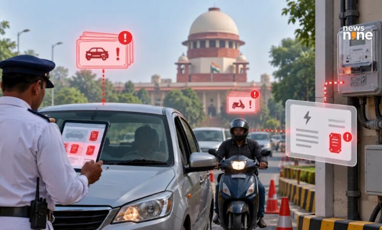 Traffic fines worth ₹20,000 crore outstanding in the country.