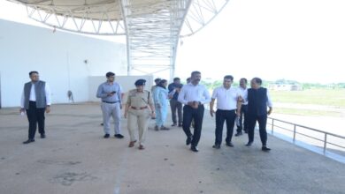 Officials arrive to review preparations for State Festival: Focus on parking, security, and traffic arrangements.