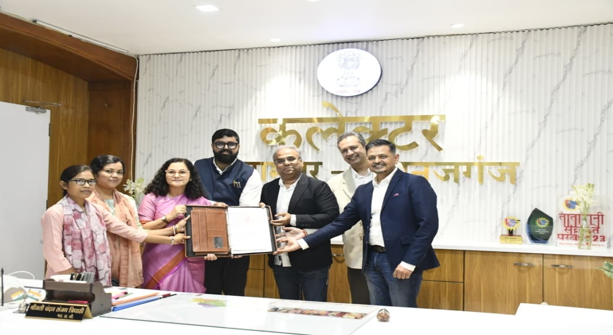 Balrampur's new initiative in AI and data labeling; state's first cognitive data center to be established.