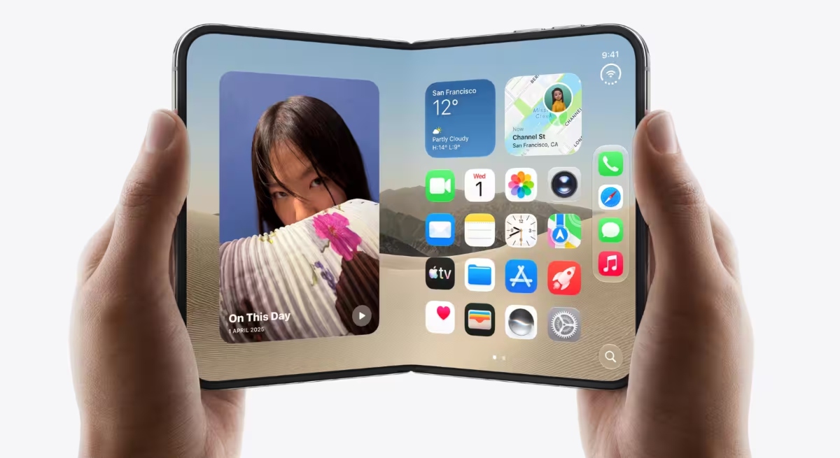 Apple's first foldable iPhone launched