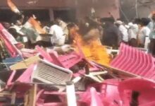 BJP-Congress workers clash