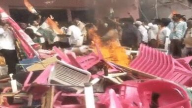 BJP-Congress workers clash