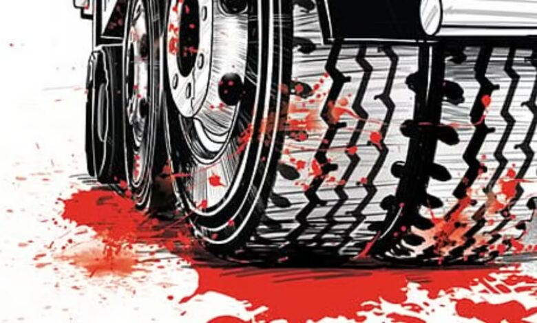Lorry-auto collision; 3 dead.
