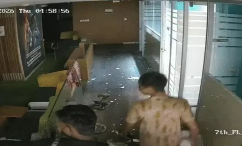 Allegations of vandalism at TMC office: Abhishek says armed BJP men barged in at 4:30 AM.
