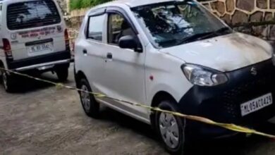 Petrol bombs thrown at DMR office; car catches fire.
