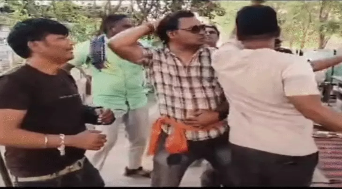 Video of party at Bhilai SLRM center goes viral