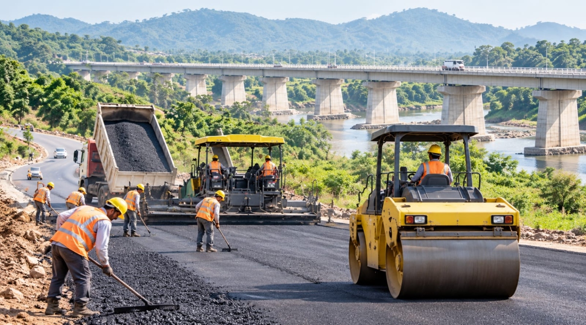 Road and bridge construction work to pick up pace after the rains; 24 projects worth ₹672 crore approved.