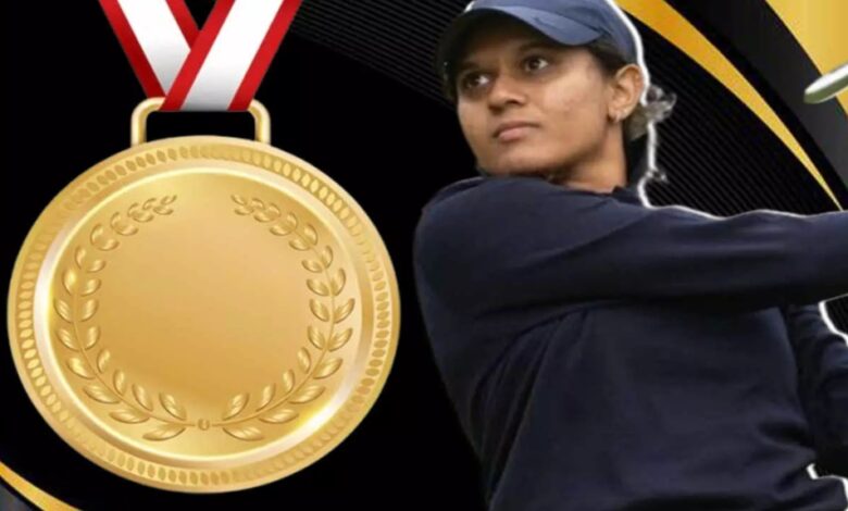 India wins two gold medals in golf and archery at the Asian Games.
