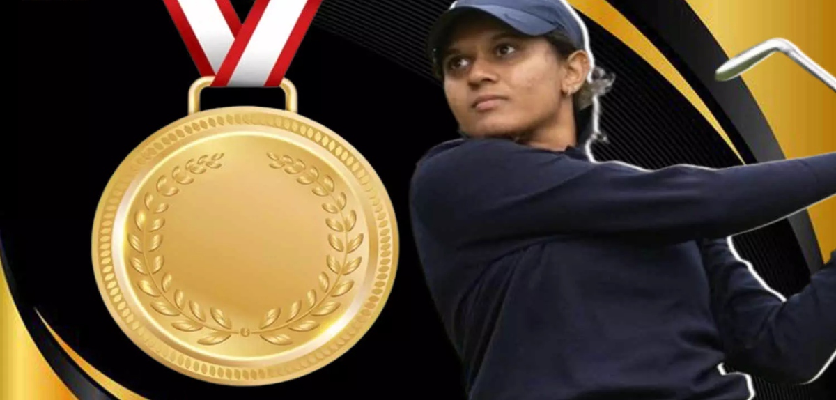 India wins two gold medals in golf and archery at the Asian Games.