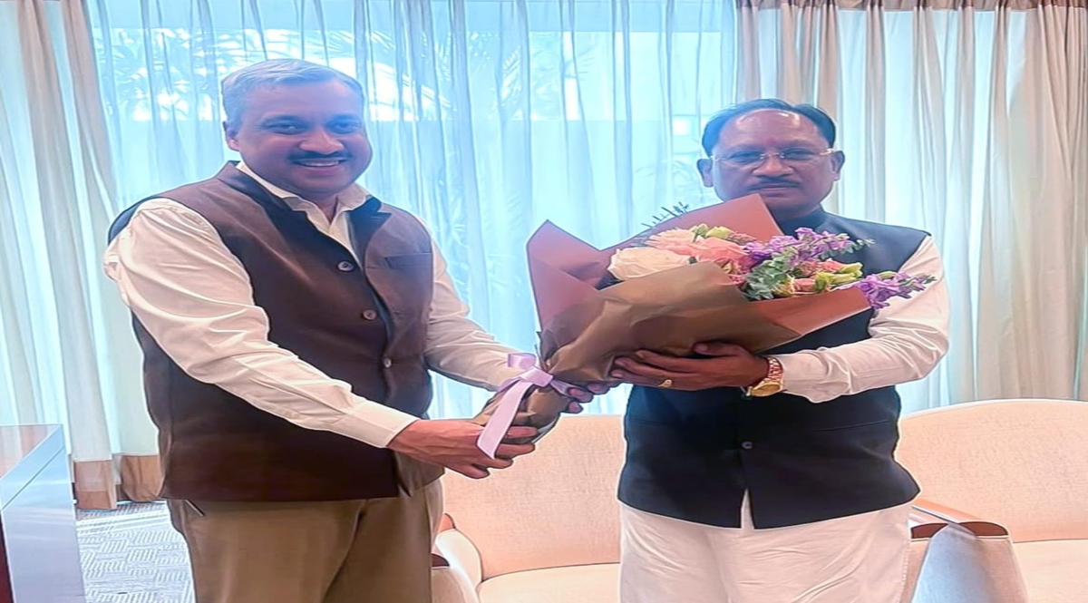 CM Sai arrives in Singapore; will present investment opportunities in Chhattisgarh to global investors.