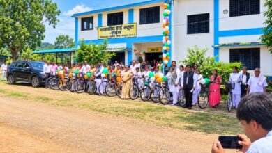Getting a bicycle made the path to education easier.