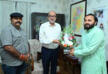 Maharaja Kamal Chandra Bhanj Deo met Governor Ramen Deka.