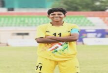 Kiran Pisda, a daughter of Chhattisgarh, selected for the Indian senior women's football team.