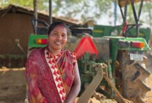 Pushpa Rajwade's life transformed; she became a 'Lakhpati Didi' after purchasing a tractor.