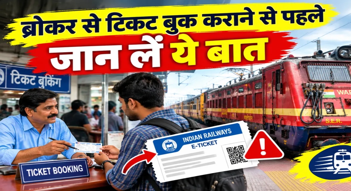 Exercise caution before booking train tickets.
