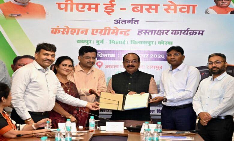 रायपुर समेत 4 शहरों में चलेंगी 240 इलेक्ट्रिक बसें, नवंबर से बिलासपुर-भिलाई में शुरुआत