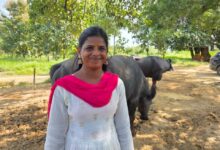 Took on the responsibility of four daughters after her husband's passing.