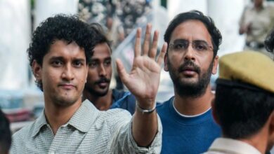 CJP leaders waving the Tricolour at Jantar Mantar detained.