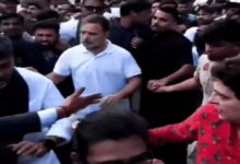 BJP alleges Rahul Gandhi pushed a female journalist.