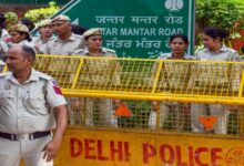 Protests at Jantar Mantar in the capital stopped.