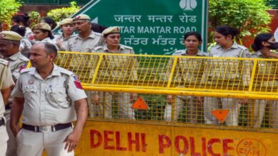 Protests at Jantar Mantar in the capital stopped.