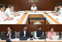 Deliberations on the operation of the super-specialty and cancer hospital; 20% of beds reserved for paying patients.
