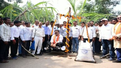 Farmers rejoice as sugarcane price reaches ₹425 per quintal; Vijay Sharma weighed against sugar.