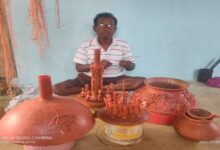 Bannuram Baid, a Dhokra artisan from Bastar, to receive the 'Shilp Guru Award'; selected among 6 artists from across the country.