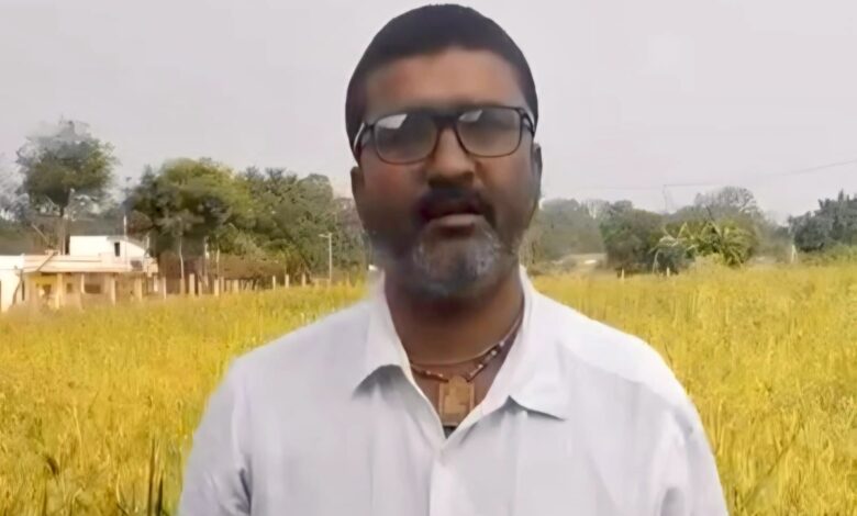 Farmer Dinesh, who switched from paddy to ragi cultivation, will receive ₹10,000.