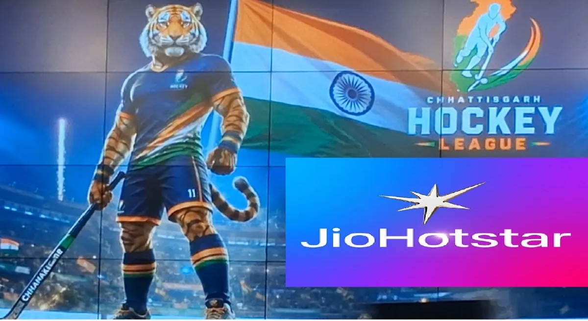 All matches of the Chhattisgarh Hockey League will be streamed live on JioHotstar.
