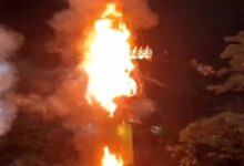 101-foot-tall Ravana effigy burnt in Raipur, 65-foot-tall one in Bilaspur; spectacular fireworks display followed.