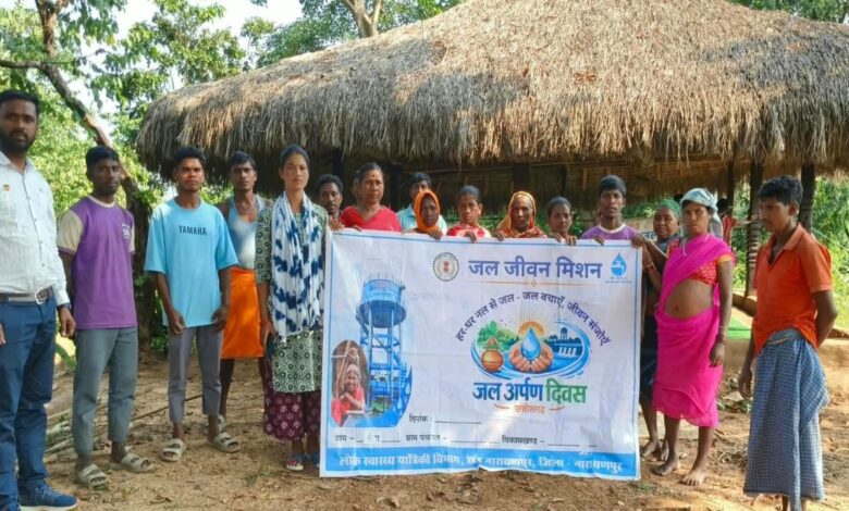 The landscape at the gateway to Abujhmar has transformed; piped water has now reached 24 households in Kachora.