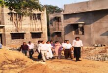 PWD Secretary inspected construction works in Mohla; issued instructions to complete the work on time.