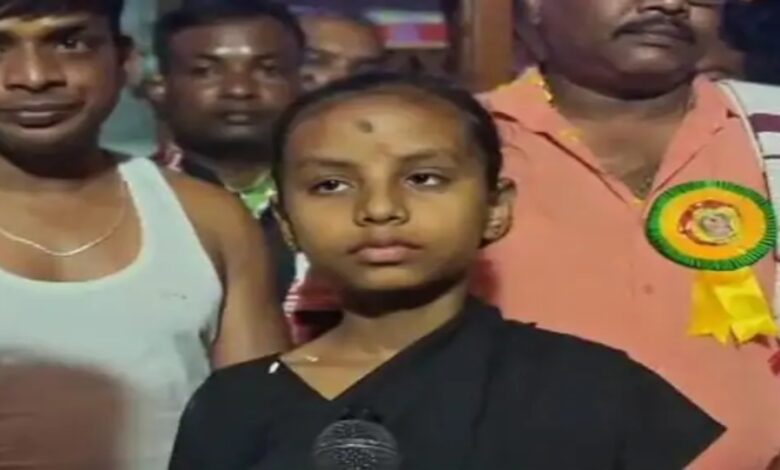 Pihu, who performed the 'Kachhangadi' ritual, could not meet the President.