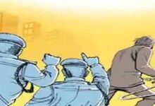 Prisoner escapes from Raipur court after shoving police personnel; police launch a search.